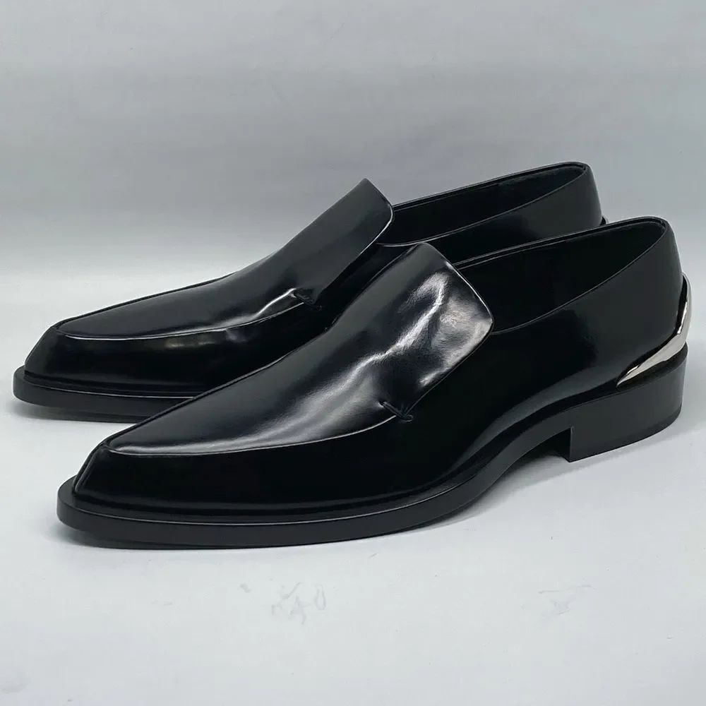 Jil Sander Steel Heel Pointed Toe Loafer size 39